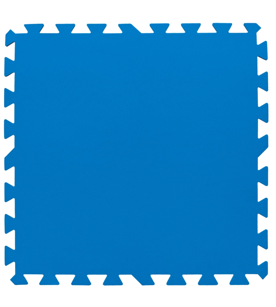 Tappettino per piscina blu 9 pezzi da 50x50 cm - bestway